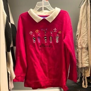 Karen Scott Sport Pink Crewneck